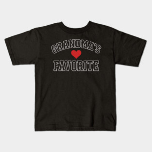 Grandma’s Favorite Kids T-Shirt