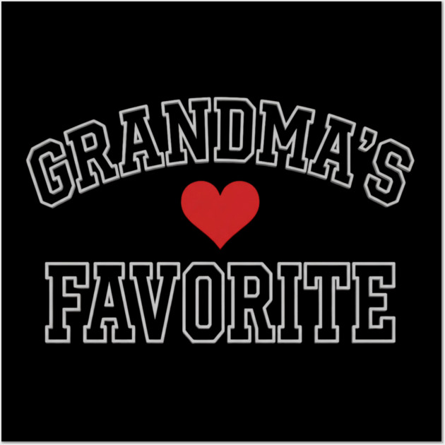 Grandma’s Favorite Wall Art by ArtistTee ⭐⭐⭐⭐⭐