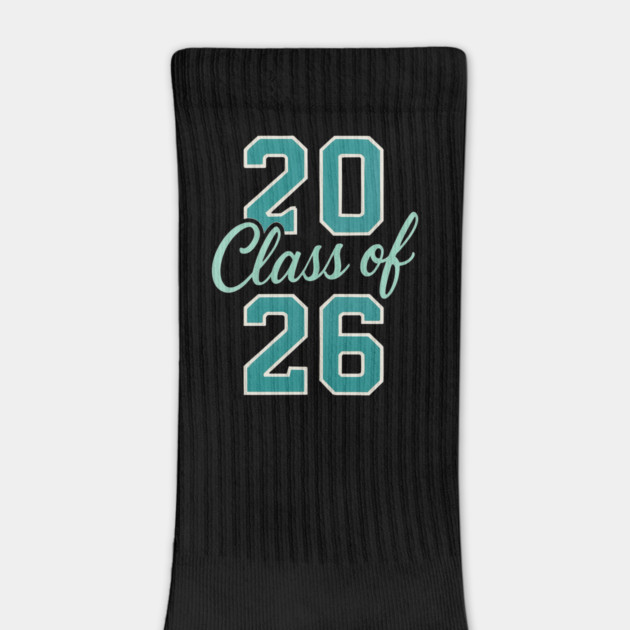 Class of 2026 – Retro Graduation Year Teal Varsity Numbers Senior 26 by ArtistTee ⭐⭐⭐⭐⭐