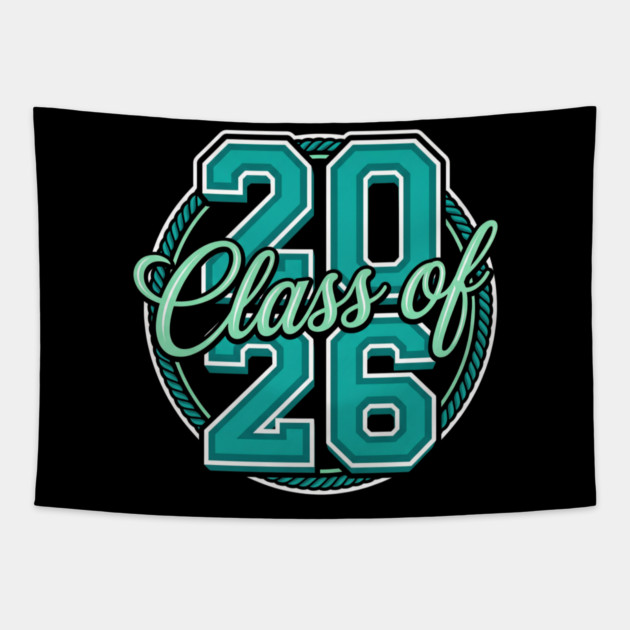 Class Of 2026 Tapestry by ArtistTee ⭐⭐⭐⭐⭐