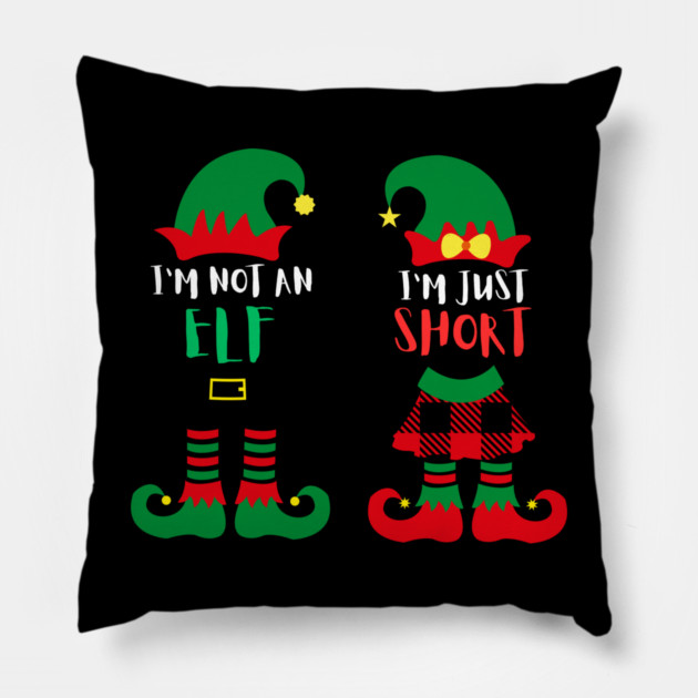 Holiday Helper Humor Duo Pillow by Creatifly Graphic Tees