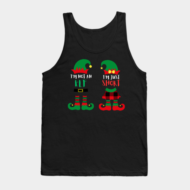 Holiday Helper Humor Duo Tank Top by Creatifly Graphic Tees