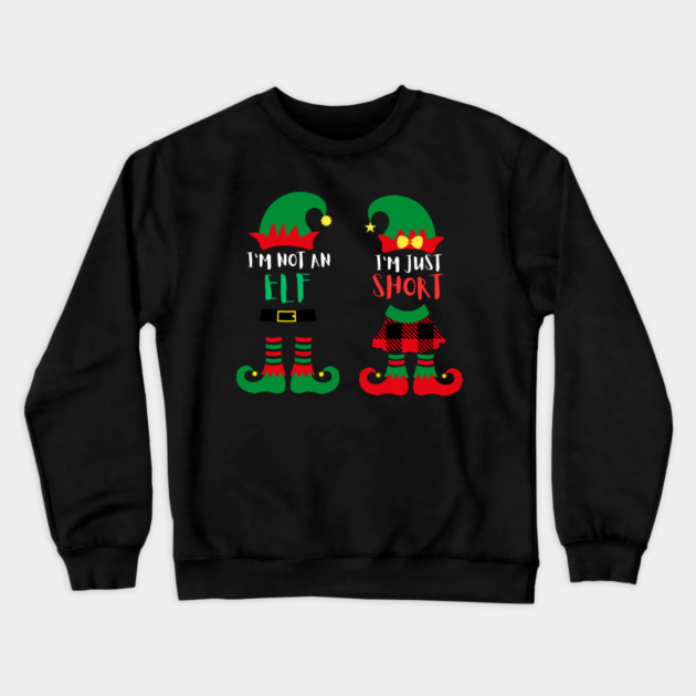 Holiday Helper Humor Duo Crewneck Sweatshirt by Creatifly Graphic Tees