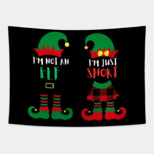 Holiday Helper Humor Duo Tapestry