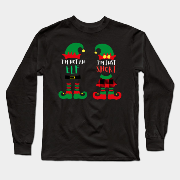 Holiday Helper Humor Duo Long Sleeve T-Shirt by Creatifly Graphic Tees