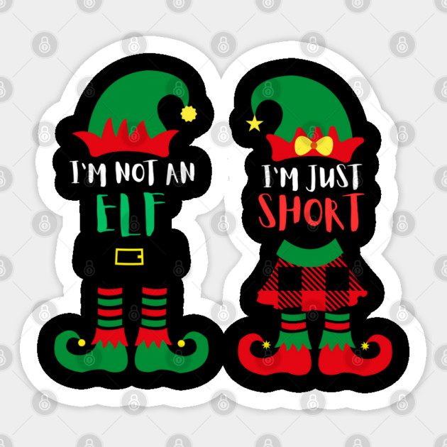 Holiday Helper Humor Duo Sticker by Creatifly Graphic Tees