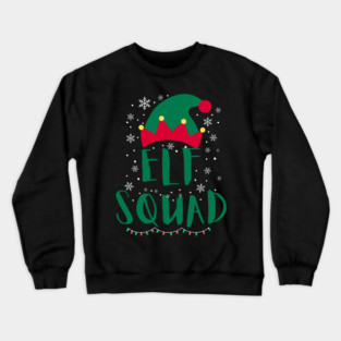 Elf Squad Holiday Cheer Crewneck Sweatshirt
