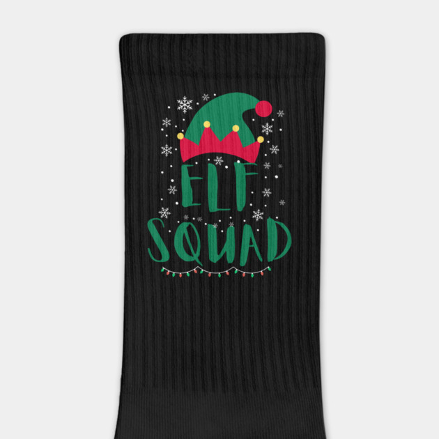 Elf Squad Holiday Cheer by Creatifly Graphic Tees