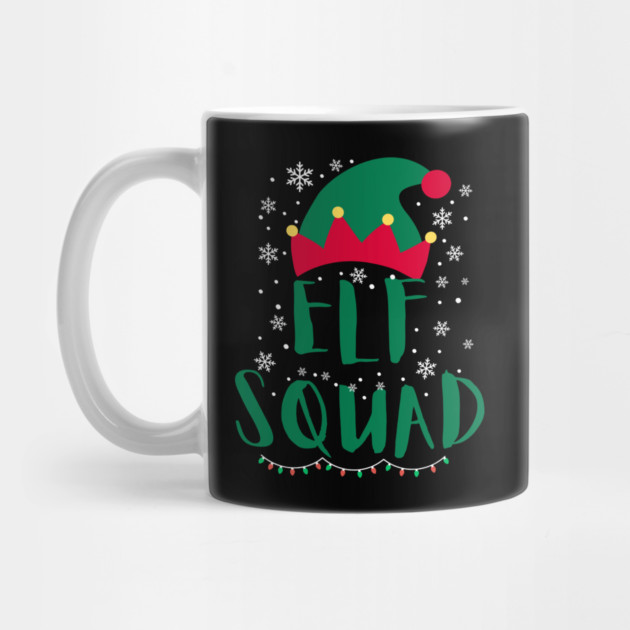 Elf Squad Holiday Cheer by Creatifly Graphic Tees