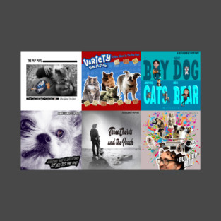 The Pup Pups - 6 Albums! T-Shirt