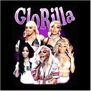 Glorilla Retro Collage Posters and Art