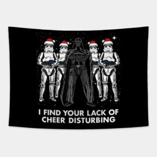 Star Wars Holiday Humor Tapestry