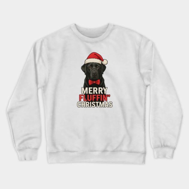 Merry Fluffin Christmas Crewneck Sweatshirt by James's Store 98