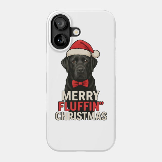 Merry Fluffin Christmas Phone Case by James's Store 98
