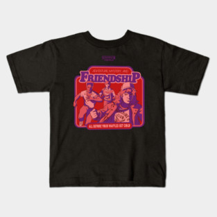 STRANGER THINGS 5: ADVENTURE MYSTERY AND FRIENDSHIP V2 Kids T-Shirt