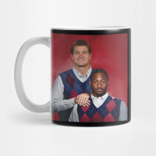 New England Football Drake Maye, Stefon Diggs Step Brothers Funny Mug
