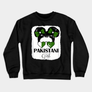 Pakistani 	 Pakistan Flag Roots Pride Heritage Crewneck Sweatshirt