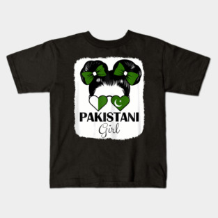 Pakistani 	 Pakistan Flag Roots Pride Heritage Kids T-Shirt