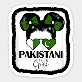 Pakistani 	 Pakistan Flag Roots Pride Heritage Sticker