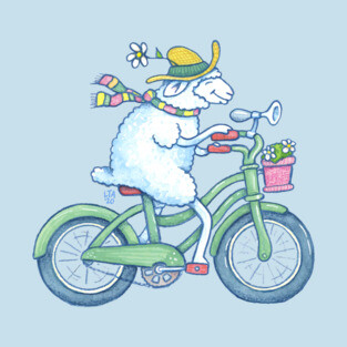 Sheep on a Bike T-Shirt