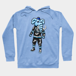 Tusky is a blue mammoth!!! Hoodie