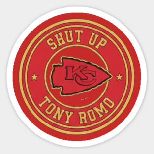 Shut Up Tony Romo Sticker