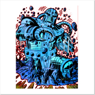 Blue Demon Posters and Art