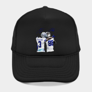 George Pickens And CeeDee Lamb Graphic, Retro Dallas Football American, Football Gift Fan 90s Vintage Unisex, Gift For Him Her Hat