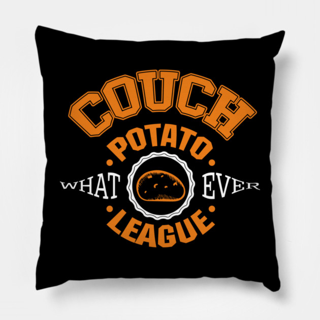 Potato League Coach Chill Vibes Pillow by Anticorporati