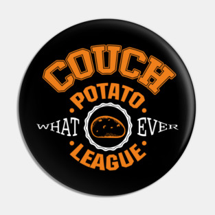 Potato League Coach Chill Vibes Pin