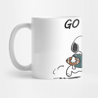 Go Eagles – Snoopy & Woodstock Football Mug