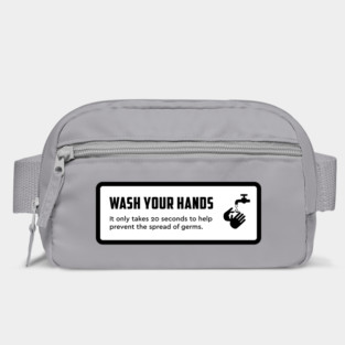 Wash Your Hands Sign Bag