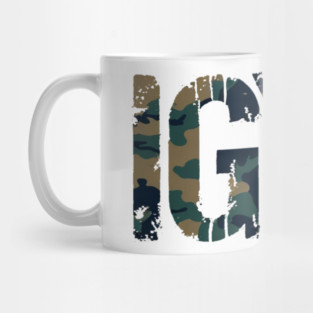IGY6 I Got Your Six Camo Mug