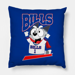 Muffin Bluey - Buffalo Bills Pillow