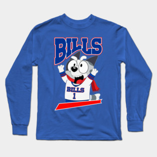 Muffin Bluey - Buffalo Bills Long Sleeve T-Shirt