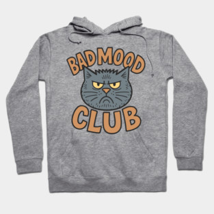 Bad Mood Club Grumpy Introvert Attitude Hoodie