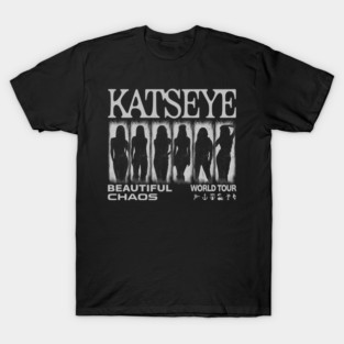 Retro Katseye Kpop Katseye The Beautiful Chaos Tour 2025 M9882 T-Shirt
