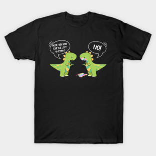 Funny Did You Eat The Last Unicorn Dinosaur T-Shirt