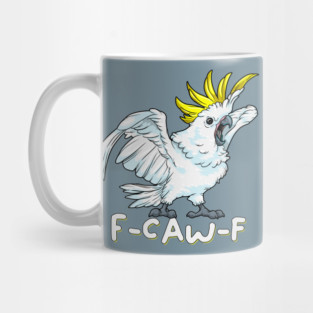 F Caw F Parrot Mug