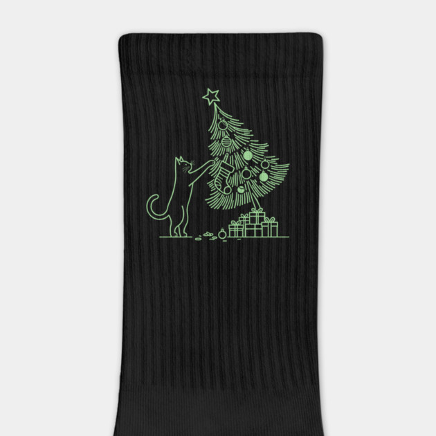 Cat And the Christmas Tree by CreativeSage