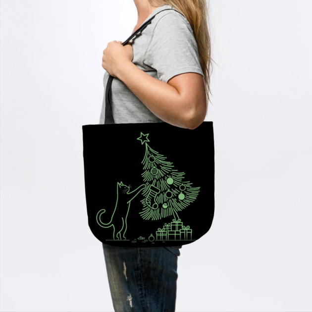 Cat And the Christmas Tree by CreativeSage