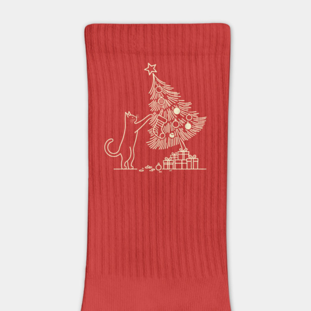 Cat And the Christmas Tree by CreativeSage