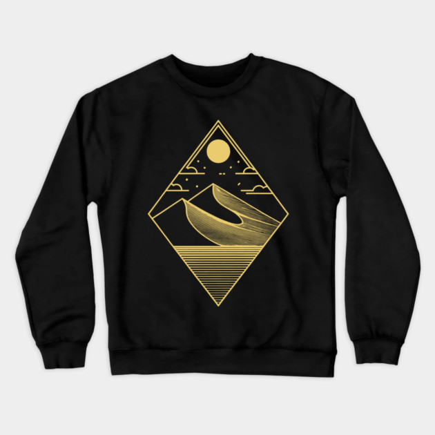 Desert Crewneck Sweatshirt by CreativeSage