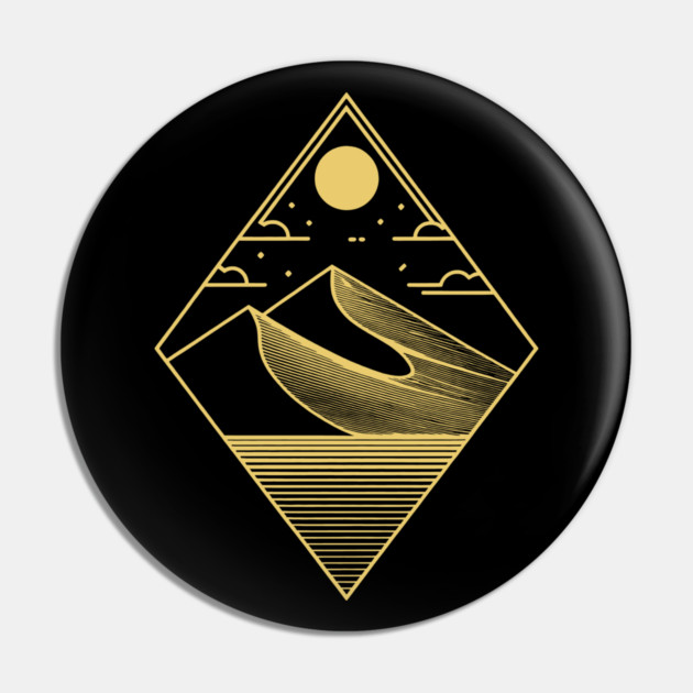 Desert Pin by CreativeSage