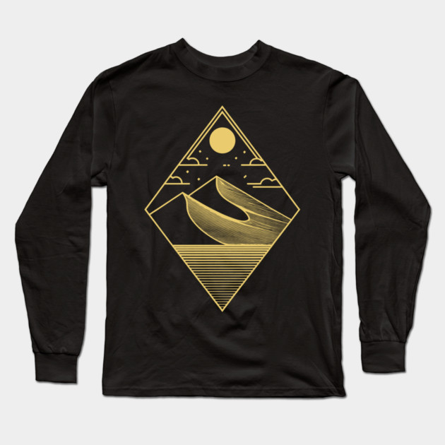 Desert Long Sleeve T-Shirt by CreativeSage