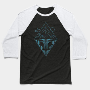 Waterfall Baseball T-Shirt