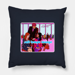 Soft Tempo illustration one Pillow