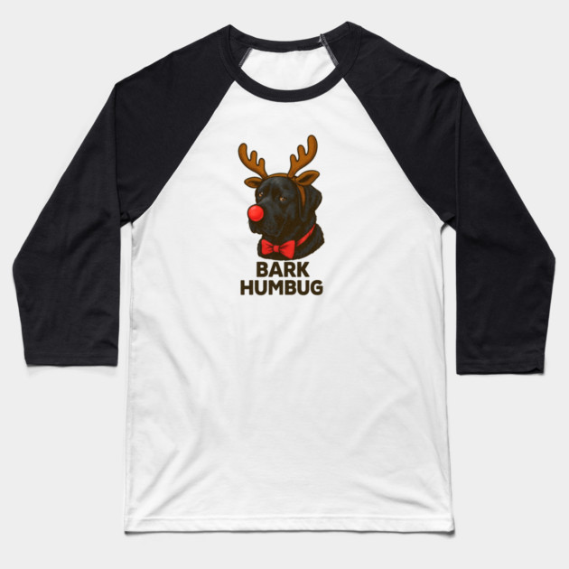 Bark Humbug Baseball T-Shirt by James's Store 98