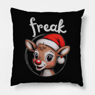 Rudolph The Red Nosed Reindeer Pillow