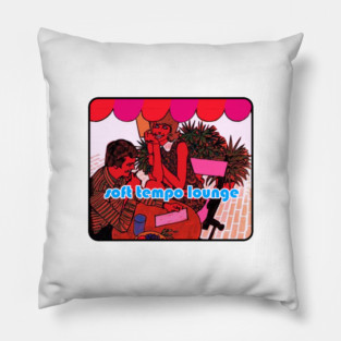 Soft Tempo illustration two Pillow
